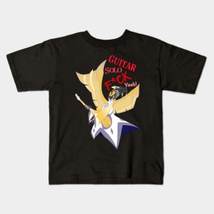 Hazbin Rockstar - Angel Adam Shreds Kids T-Shirt